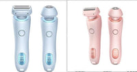 2 In 1 Hair Removal Epilator USB Rechargeable Trimmer Women Body Razor Face Leg Armpit Bikini Hand Pubic Shaver Hair Remover