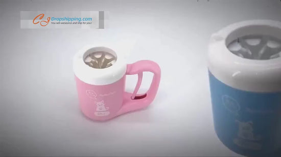 Dog Paw Cleaning Mug